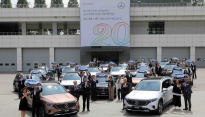 벤츠, 사회복지기관에 전기 SUV EQB 20대 전달