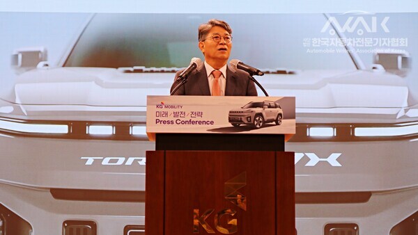 곽재선 KG모빌리티 회장, 사진=KG모빌리티 제공출처 : 데일리한국(https://daily.hankooki.com)